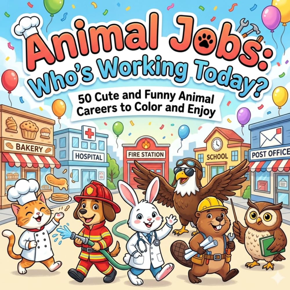 Animal Jobs: Who’s Working Today? (Animals & Cute)