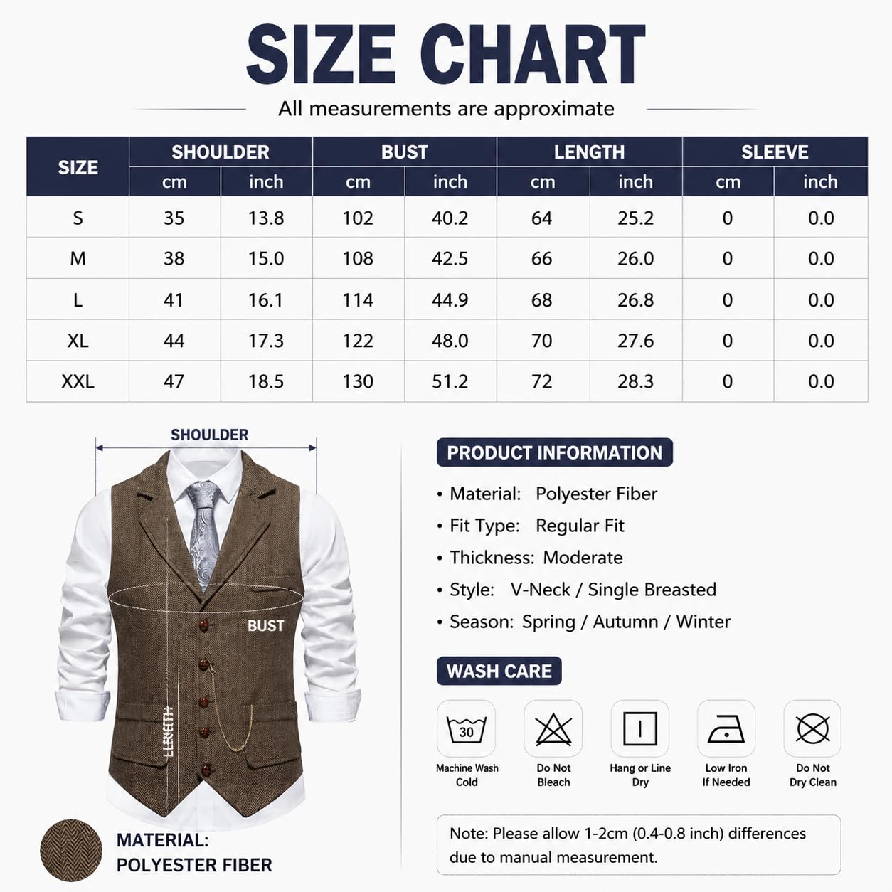 Generico Gilet Da Uomo Per Oktoberfest, Gilet Vintage Tradizionale Con Tasca, Vestibilità Slim, Revers A Tacca, Giacca Senza Maniche Per Festival, Matrimoni E Feste.