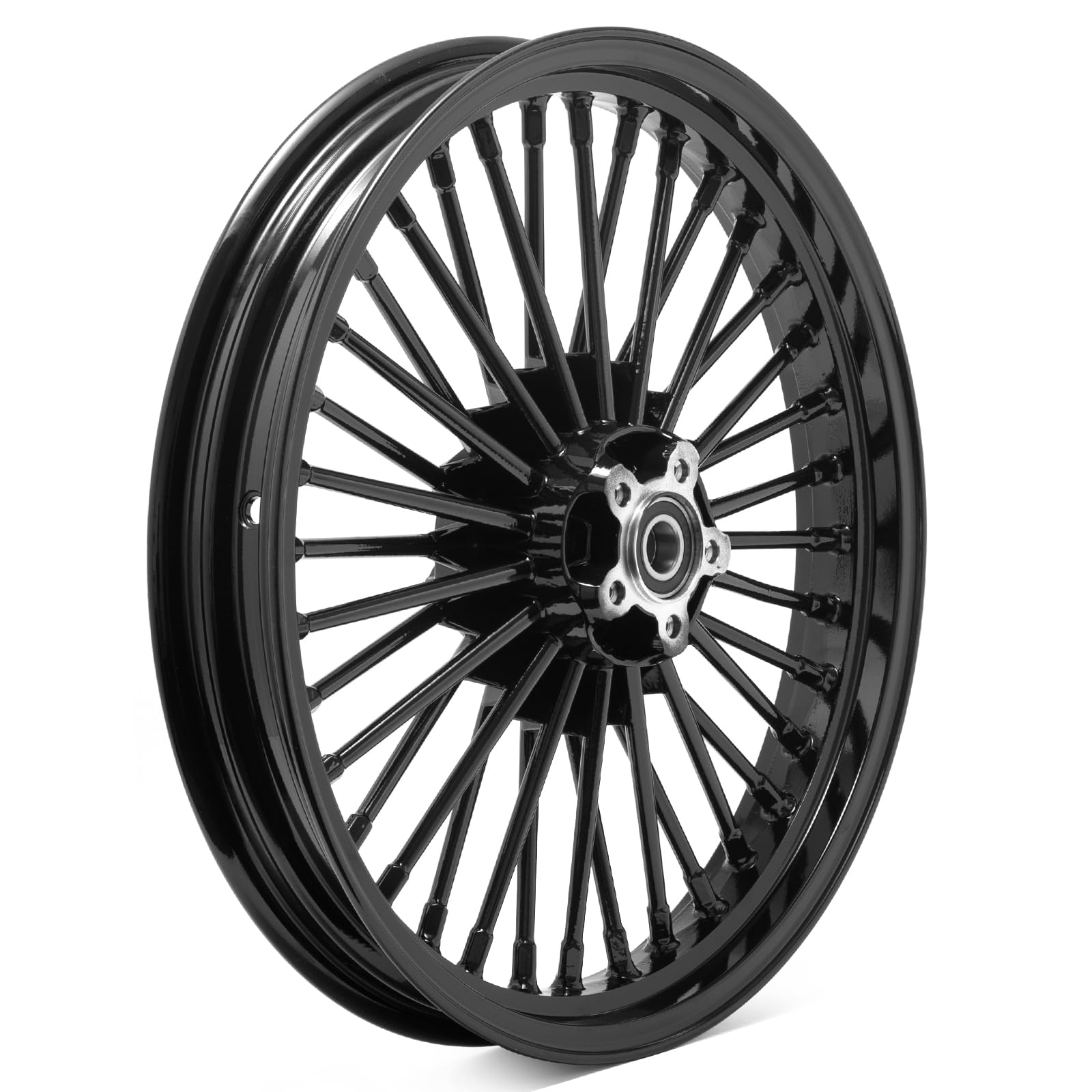 Amazon.com: TOFR 19x2.5 Fat Spoke Front Wheel Rim For Harley
