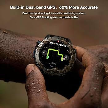 Amazon.com: BRUBOSES GPS Smart Watch for Men Military Rugged