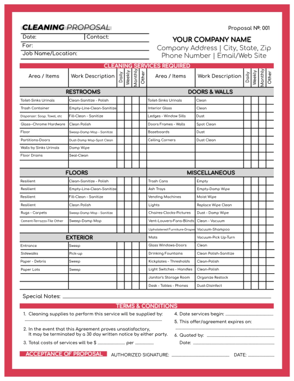 cleaning-proposal-forms-commercial-cleaning-quote-forms-book-cleaning-estimate-desertcart-singapore for Printable Free Cleaning Proposal Template Cleaning Proposal Forms Commercial Cleaning Quote Forms Book Cleaning Estimate | Desertcart SINGAPORE for Printable Free Cleaning Proposal Template