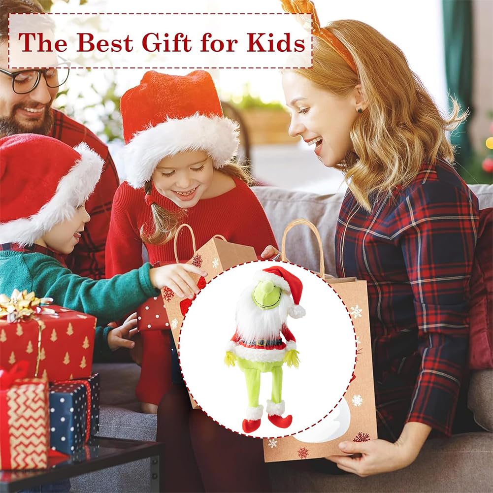 XNFUOE Gnome Grinch - Décorations De Noël - En Peluche