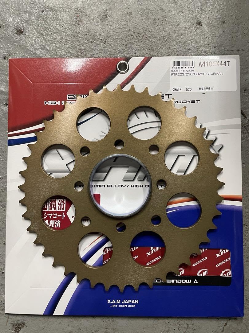 Amazon.co.jp: XAM PREMIUM スプロケット 44T FTR223 230 GB250