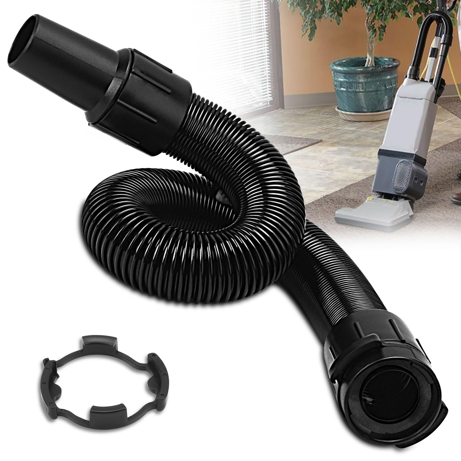 Photo 1 of 104961 Hose Assembly/Vacuum Cleaner Hose Compatible with Pro-Team 1200XP 1500XP 1500 15XP Upright Vacuum, Excellent ductility