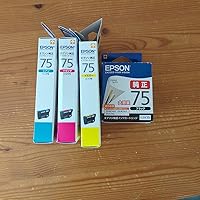 エプソン　75 純正　インク Amazon.co.jp: エプソン 純正 インクカートリッジ ふで ICC75