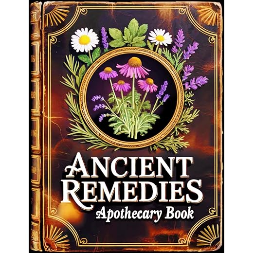 Ancient Remedies Apothecary Book: 845 Proven Herbal Recipes for Body and Mind to Heal Naturally, Relieve Pain, Boost Immunity, Sleep Better & Restore Balance at Home