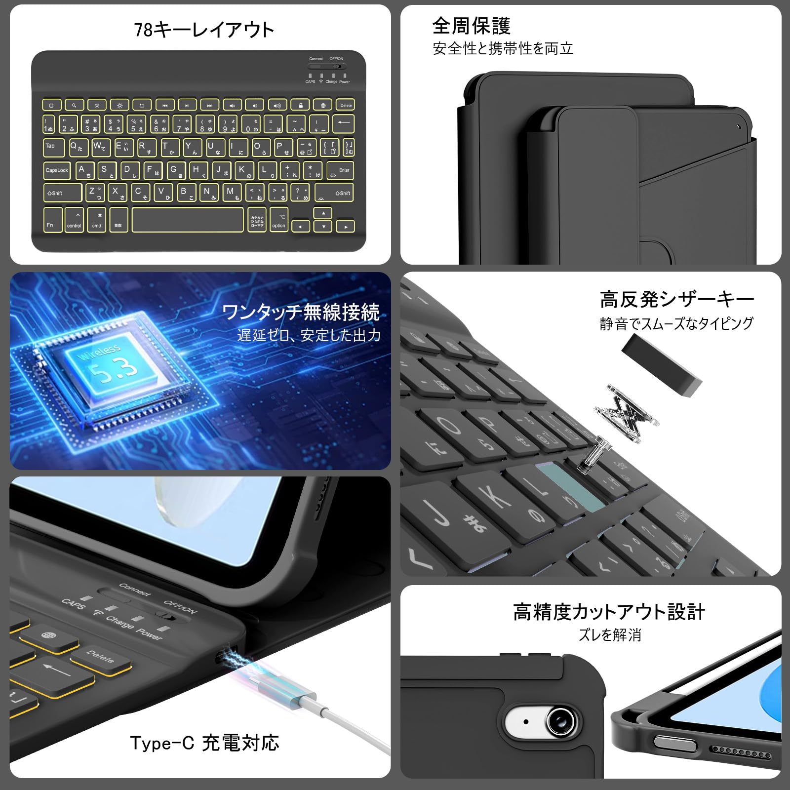 Amazon.co.jp: RAYMCRAFT iPad (A16) 第 11 世代/第 10 世代