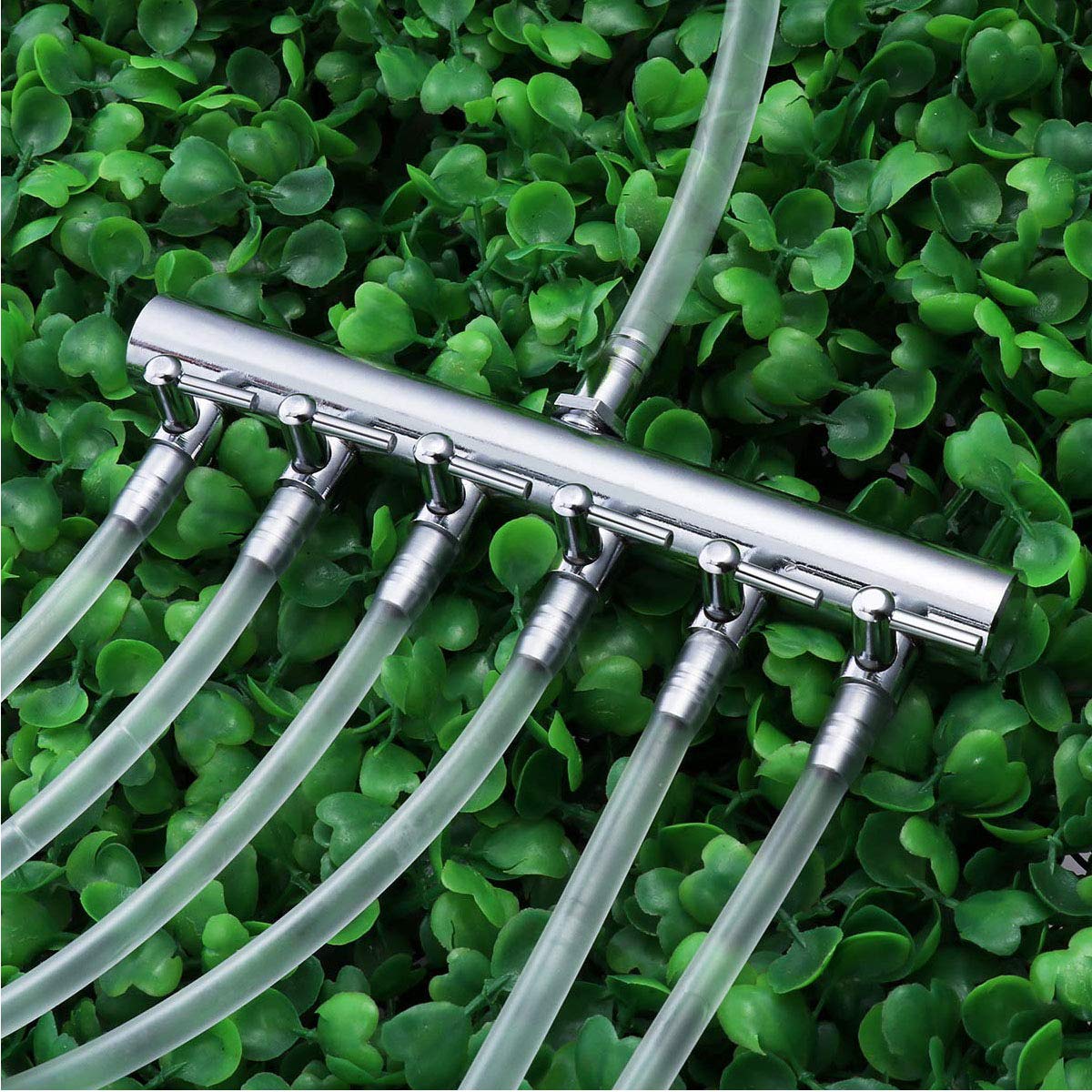 Tangger Air Flow Pump Splitter 6 Way and 6 Check Valves Air Valve