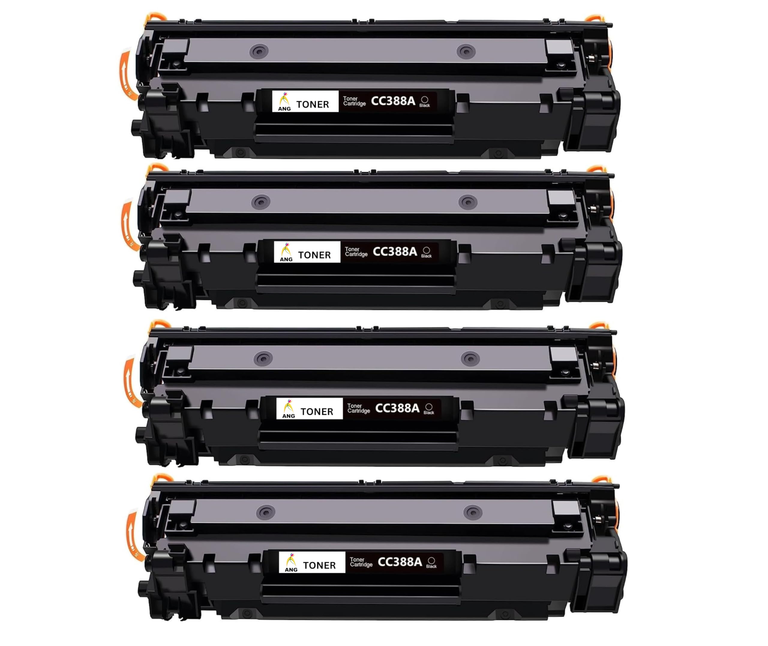 ANG Toner Cartridge 88A CC388A Compatible with Printers P1007,P1106,P1108,P1008,M1213nf MFP,M1136 MFP,M126nw MFP,M1216,M1218nfs, M128fw MFP,M128fn MFP,M226DW,M202DW-4 PCS (B07KDCS67K) Amazon Price History, Amazon Price Tracker