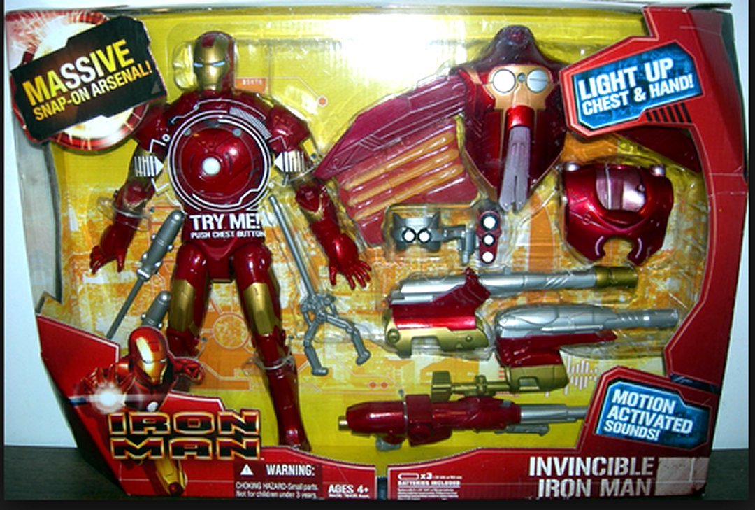 Buy Iron Man Movie Series 12 Inch Tall Action Figure Set
