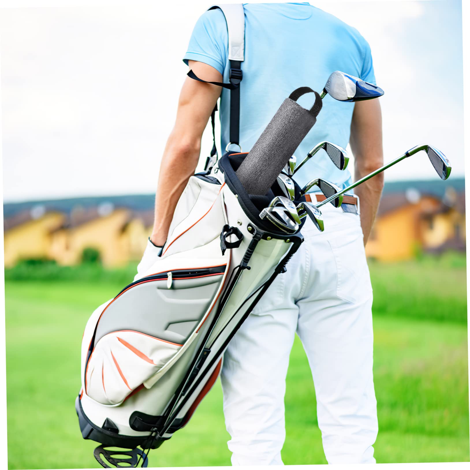 Toyvian Borsa Termica Golf Sacchetto Bevande 2 Pezzi Oxford | Capacità Grande per 7 Lattine , Wrap Beer e Mantiene Freddo , Borsa Refrigerata Portatile