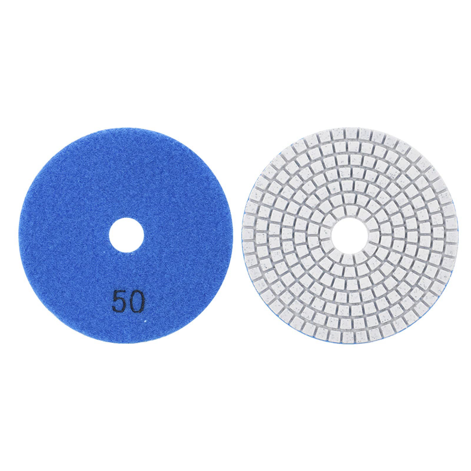 Almohadillas pulidoras de diamante, Kit de 16 almohadillas for pulir diamantes, almohadilla for pulir agua de 4 pulgadas for discos de pulido de diamantes, herramientas abrasivas