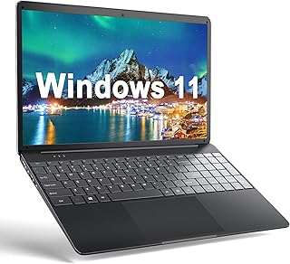 SGIN Windows 11Laptop with 8GB RAM 256GB SSD,15.6 Inch HD 1366x768 Display Laptop,Computer with Intel Celeron Quad-Core processor,Bluetooth 4.2, TF Card Expansion Up to 512 GB