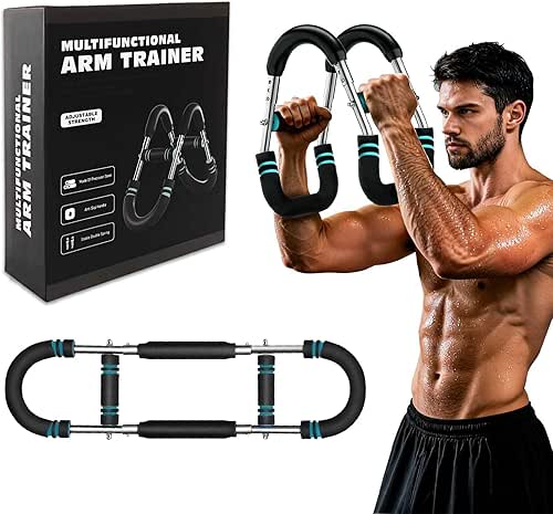 Twister Arm Trainer, Chest Workout Equipment 40-100lb Adjustable Arm Trainer,