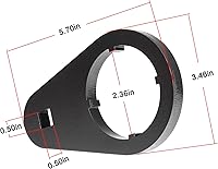 Vista 4 de Danti Llave de tuerca de engranaje de 5ª unidad de eje principal de 1/2 "para Dodge NV4500HD 1994-2004 para Cummins Diesel, motor diesel V-10