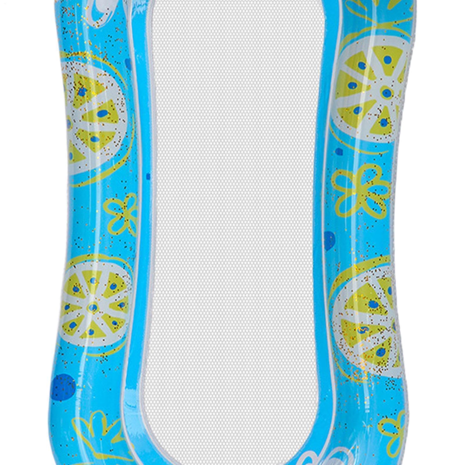 Tapis de piscine gonflable - Salon gonflable portable avec appui-tête - Hamac de piscine - Pour natation, eau, rivière, été, fête, jeux, bar, pont, intérieur et extérieur