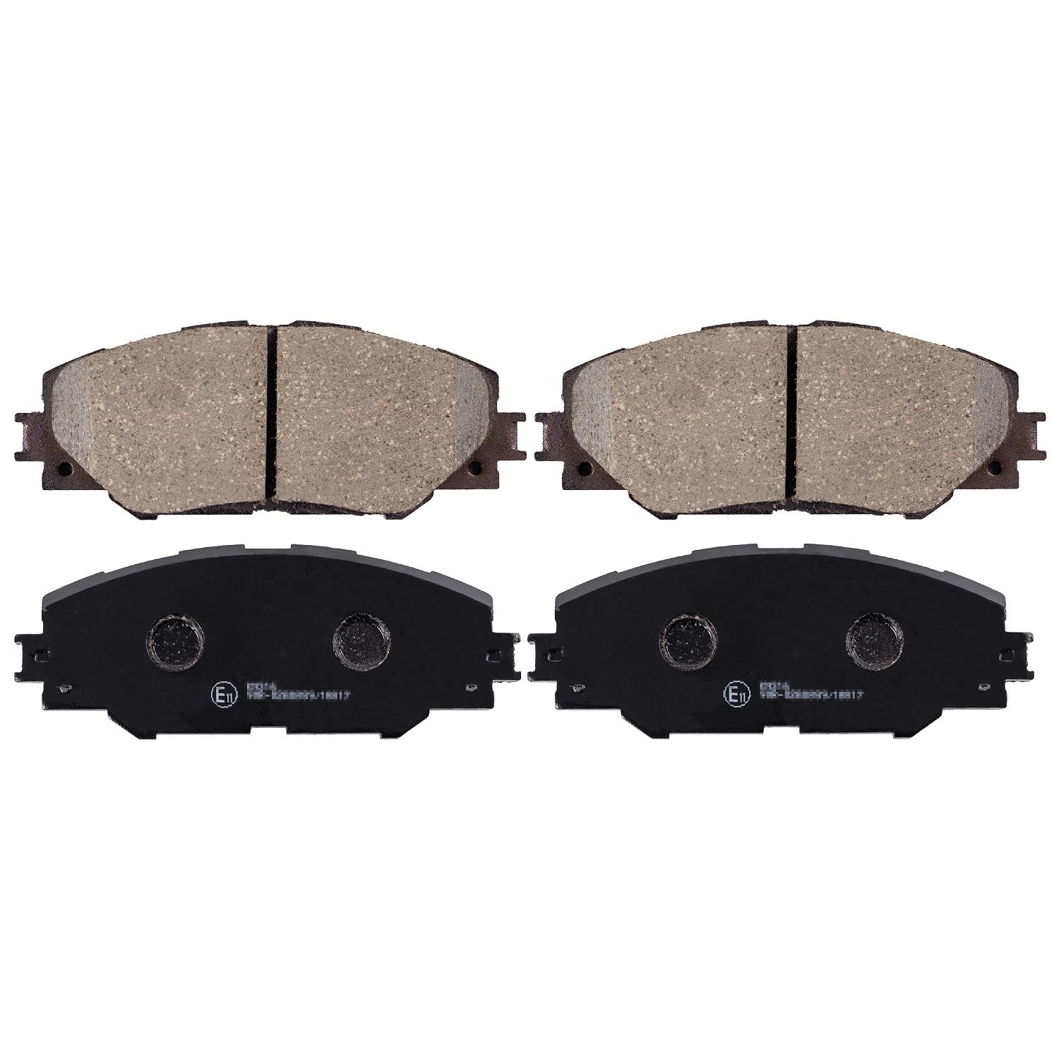 Blueprint ADT342162 Brake Pad Set Front Fits Toyota Auris Mirai Prius Plus