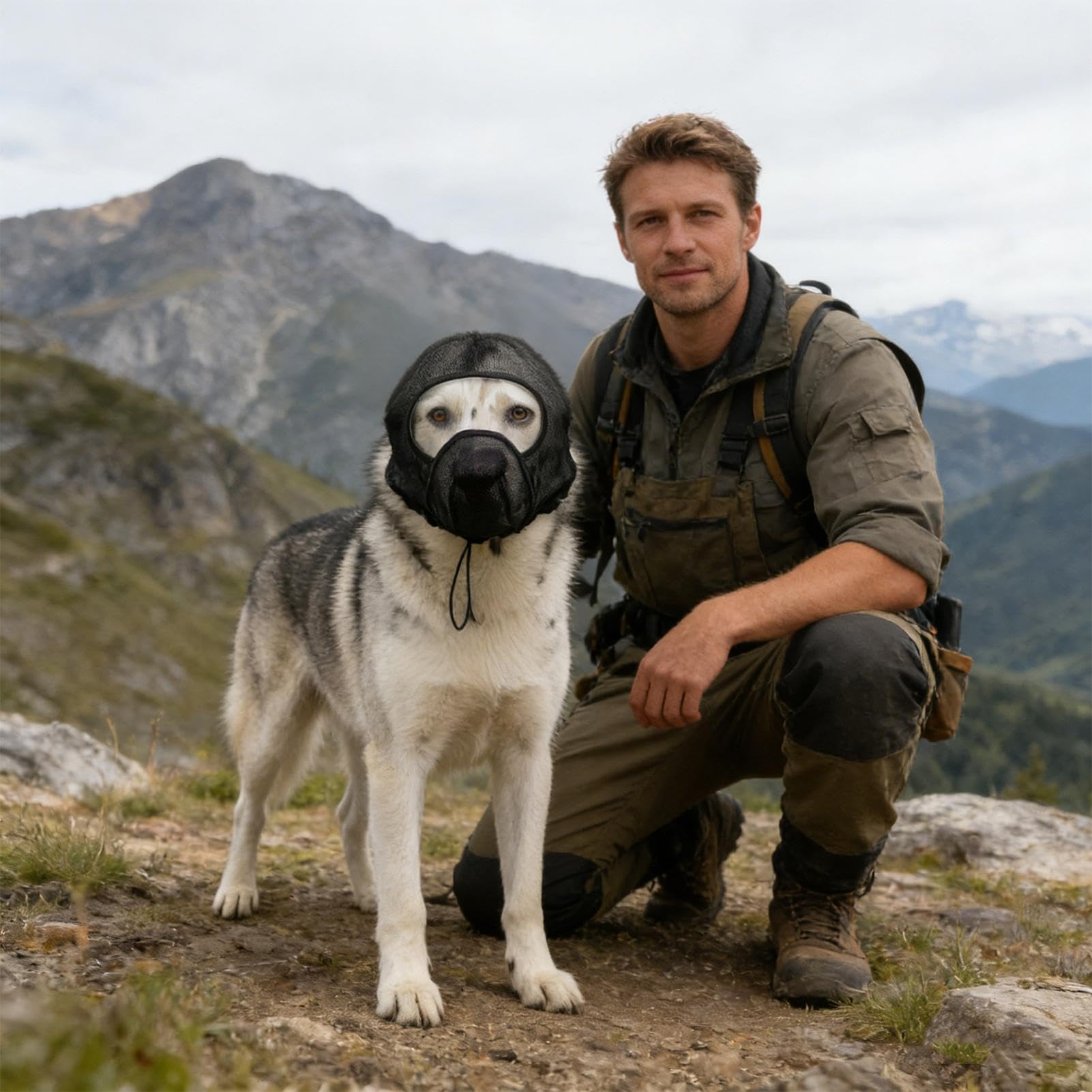 Morbida Museruola Per Cani - Morbida Protezione Anti- - Museruola Per Cani Per Prevenire Morsi, Per Piccole, Medie E Grandi Dimensioni, Casa, Viaggi All'aperto, Toelettatura, Passeggiate, Picnic,