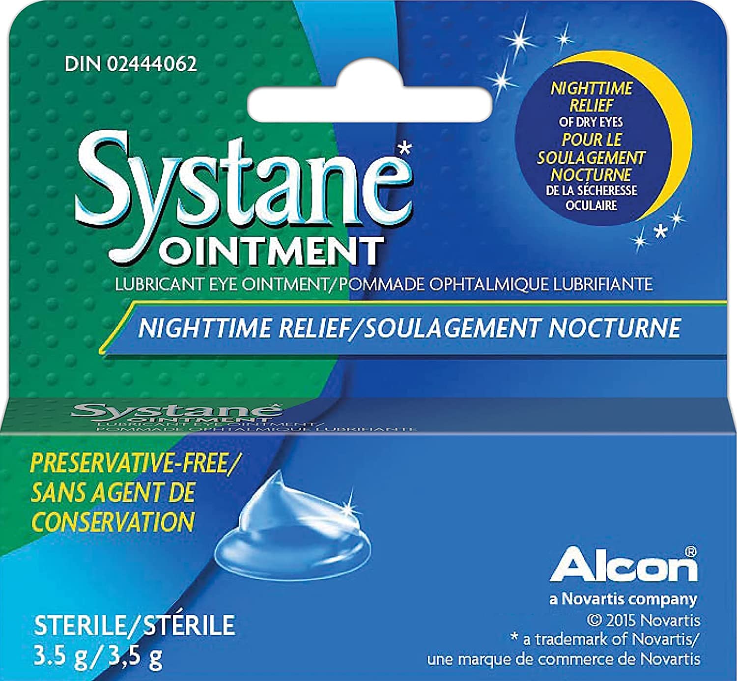 Systane Nighttime Lubricant Eye Ointment 3.50 g (Pack of 10) by Systane