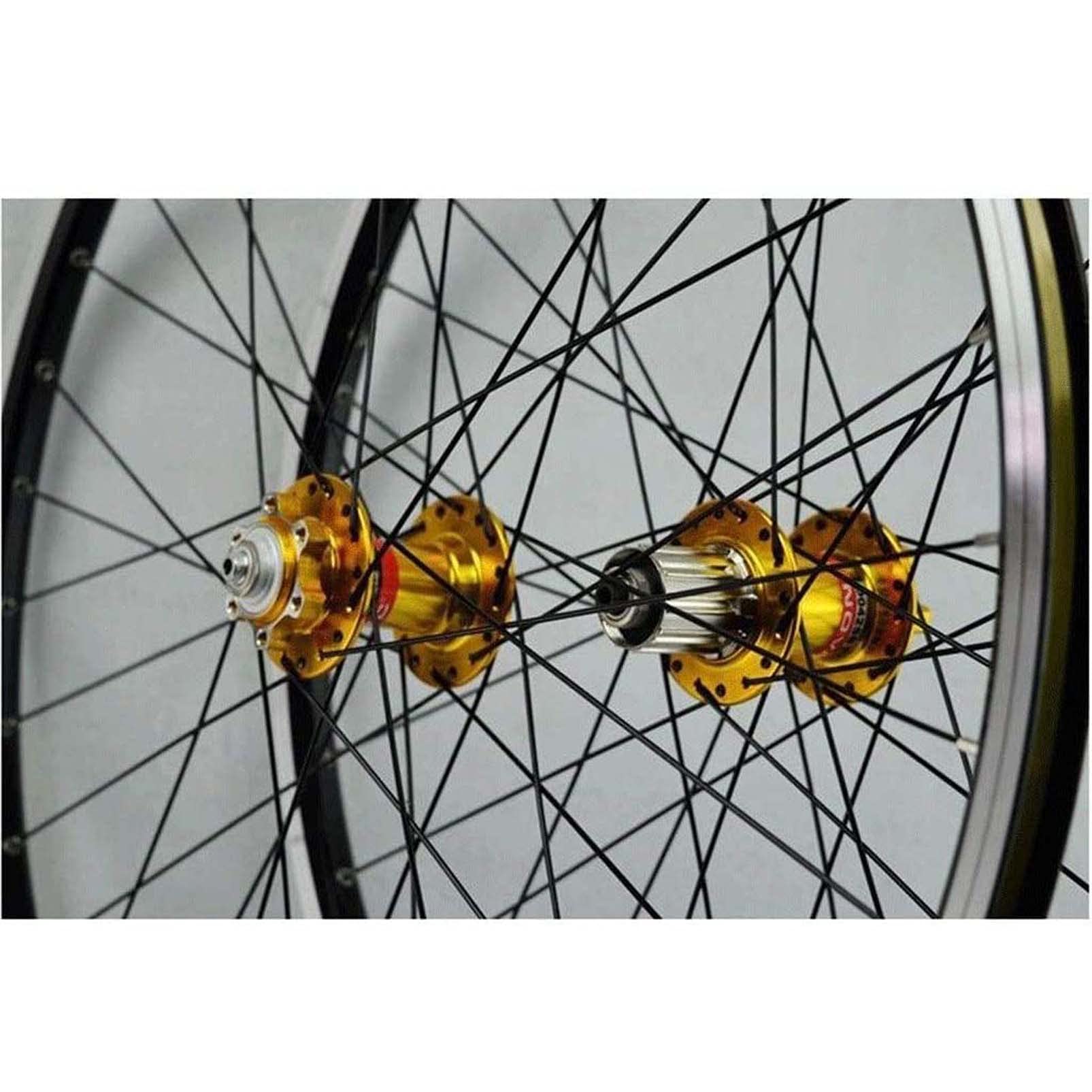 Amazon | MTBホイールセット26インチ手作り標準自転車リム32