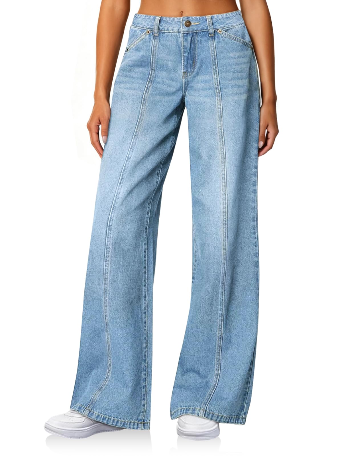 Cicy Bell Wide Leg Jeans