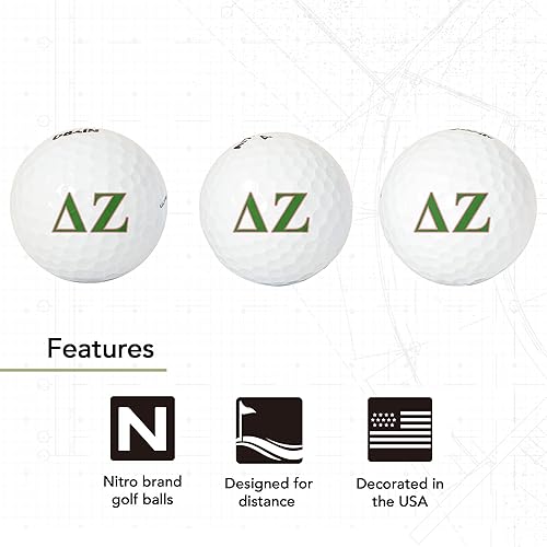 Miniatura 3 de Desert Cactus Delta Zeta - Pelotas de golf (3 unidades)