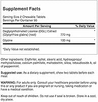 Vista 2 de Swanson Dgl (Regaliz) 385 miligramos 180 Chwbls