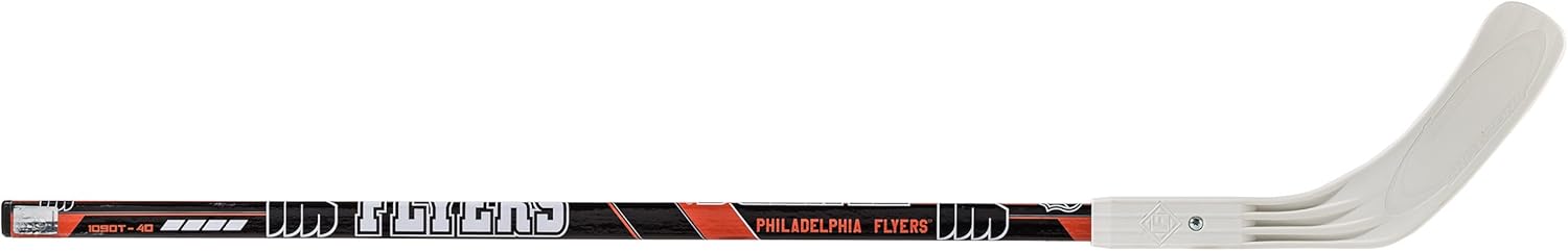 Franklin Sports Buffalo Sabres Street Hockey Stick - 40" 2-Piece Wood Stick w/ Blade - Left Shot - Ball Hockey - NHL Official Licensed Product : Sports & Outdoors