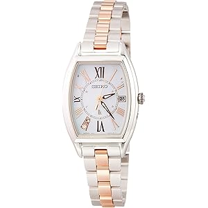 無地・新色登場！ セイコー ルキア SSQW050 TI ソーラー 白文字盤