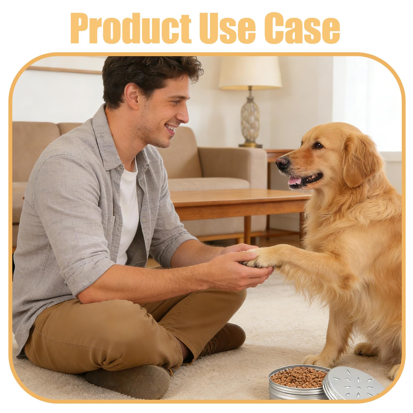 10 Pièces Récipients en Aluminium pour Parfum de Chien, Canettes Chiens en Aluminium avec Ventilation, Boîtes de Parfum Chien, Facile à Nettoyer et Réutilisable pour une Utilisation Quotidienne