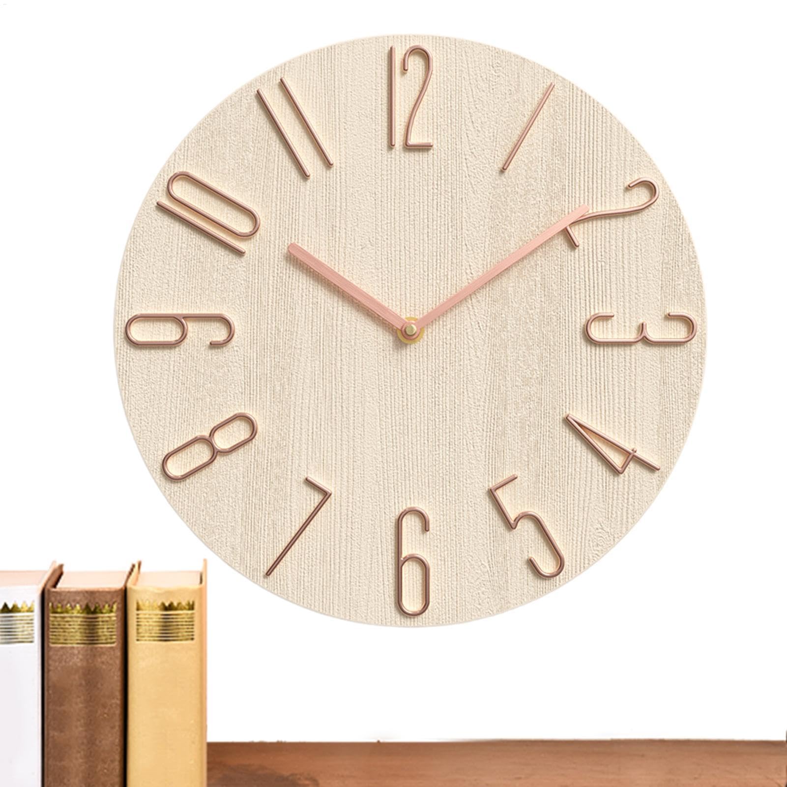 Horloge analogique moderne pour décorer le salon ou la cuisine