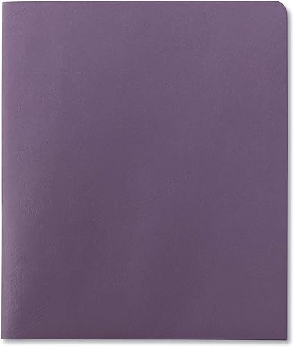 Miniatura 2 de Smead 87850 - Carpeta de 2 bolsillos con peso pesado, hasta 100 hojas, tamaño carta, colores surtidos, 25 por caja