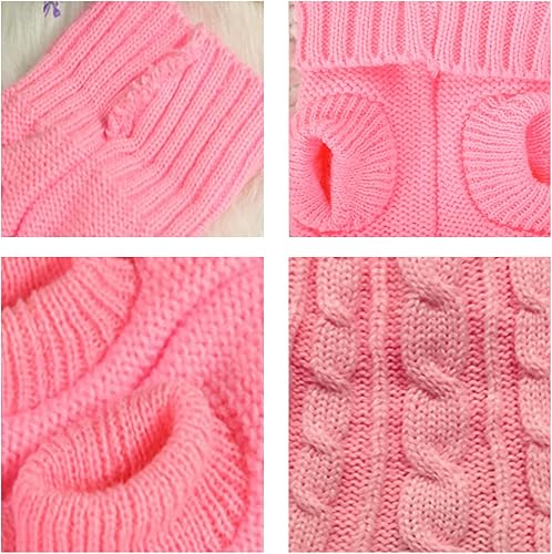 Miniatura 3 de Suéteres para perros pequeños, suéteres para mascotas, ropa de punto clásica de invierno para niñas, niños, ropa de perro, abrigo de chihuahua, ropa