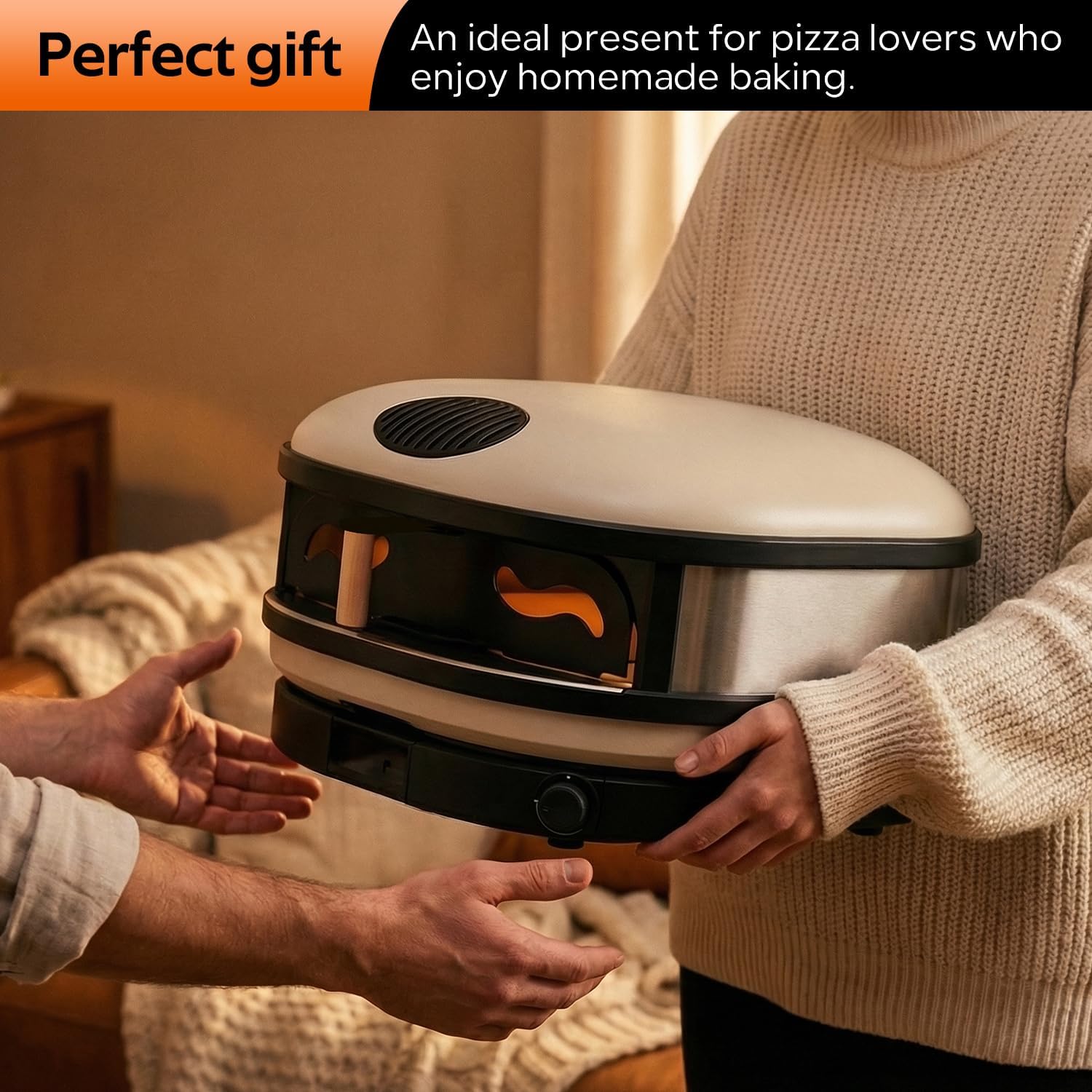 Door for Gozney Arc XL – Pizza Oven Baffle Door - Iron Heavy Duty - Pizza Oven Accessories