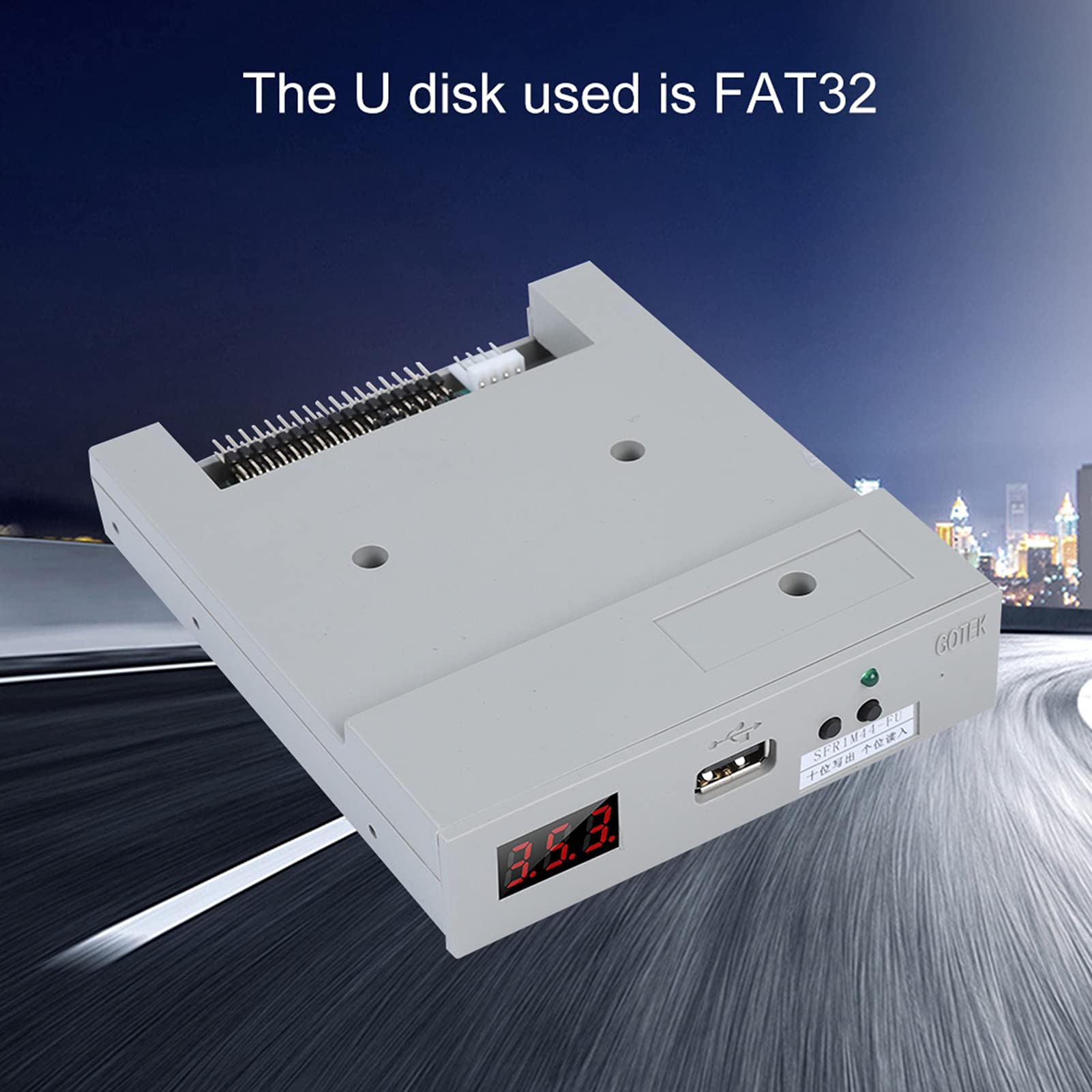 Wakects Émulateur USB, Bon Design, Matériau Haut de Gamme pour un Usage Domestique