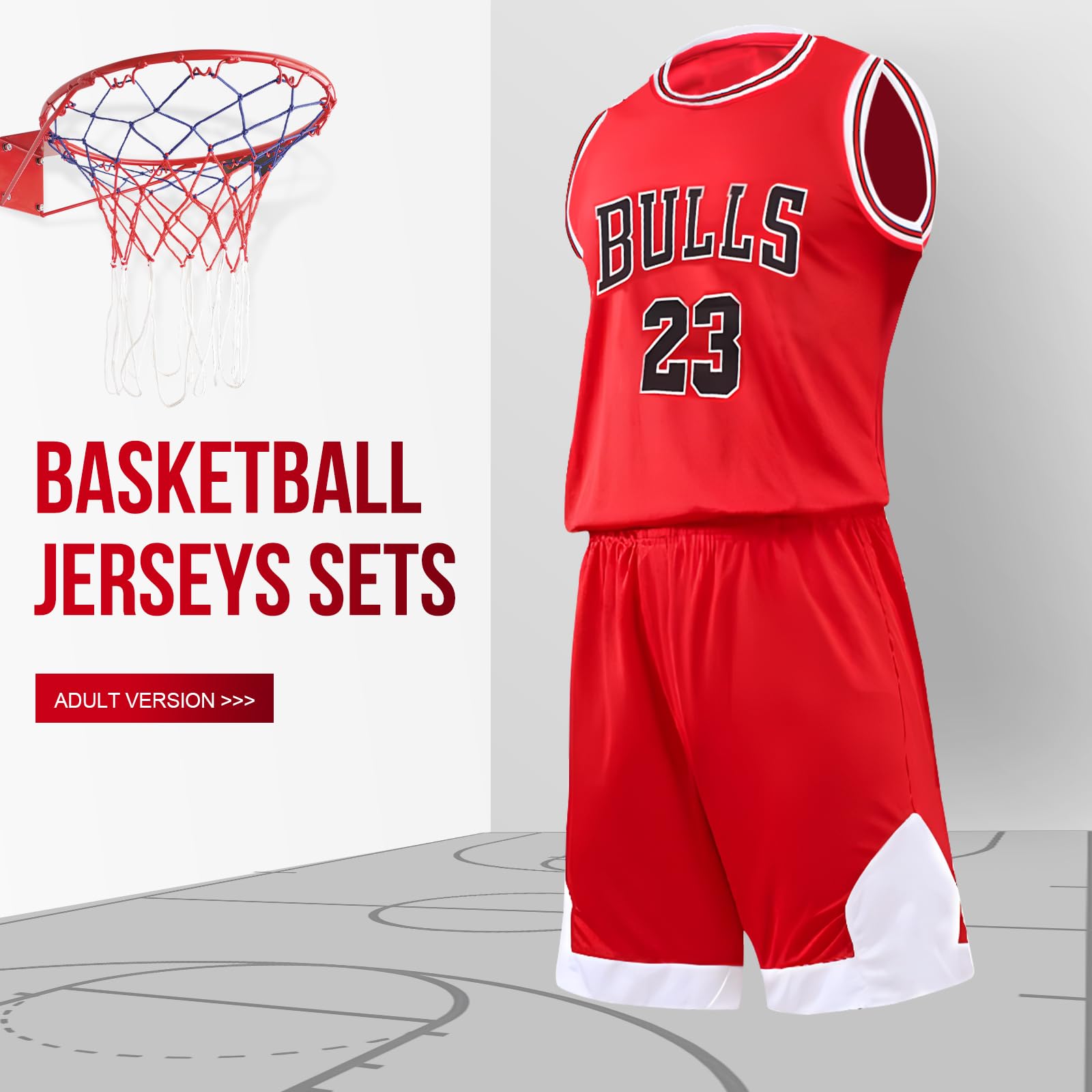 Pardofelis Maillot de basket-ball pour homme, en jersey, vêtements d'entraînement sans manches, respirant, t-shirt de basket-ball, gilet et short avec 2 bandeaux éponge