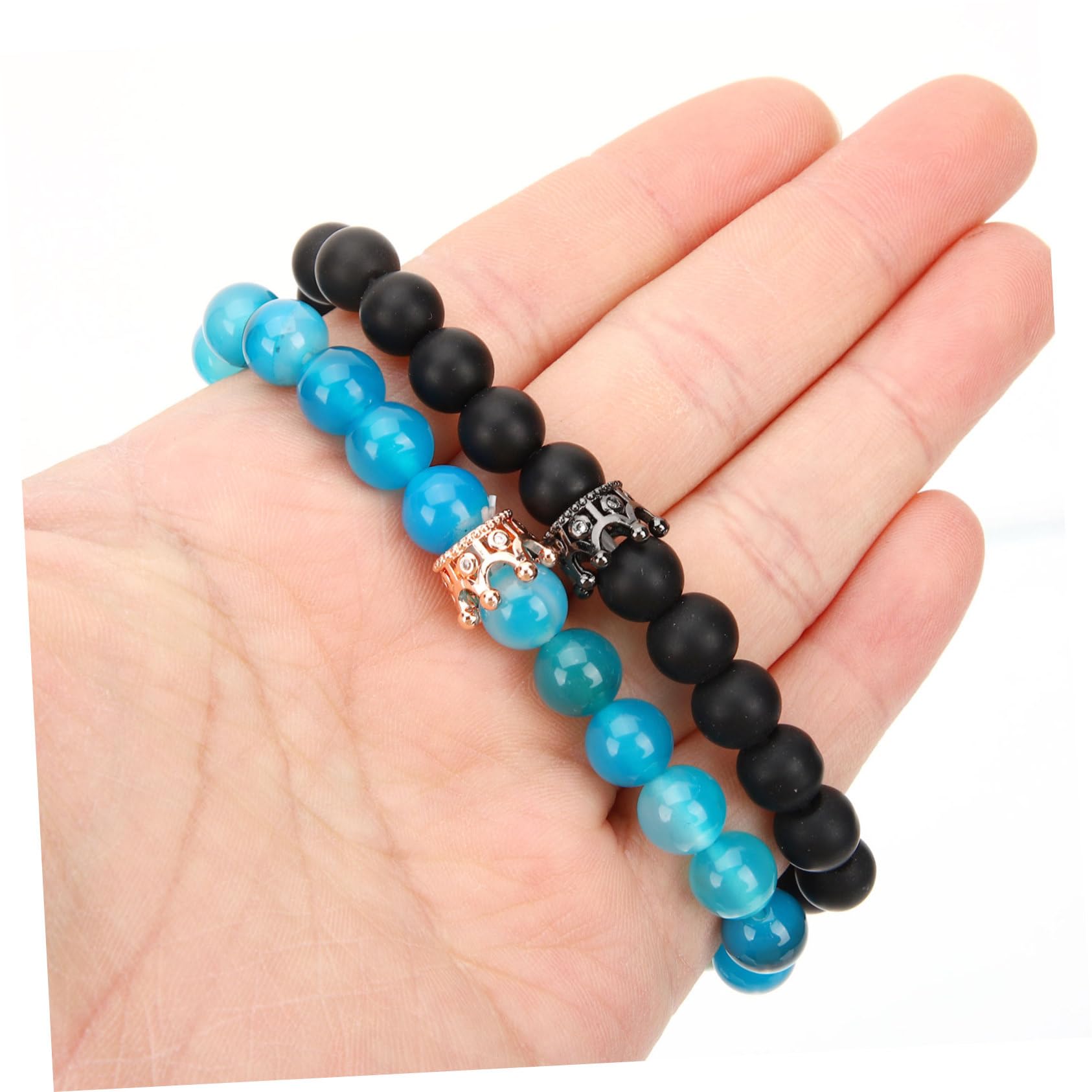 SHERCHPRY 5 Pares De Pulseras De Pareja Para Él Y Pulsera De Novio Y Novia s De Relación De Muñeca De Pareja Joyerías Para as De Cuentas Hombre