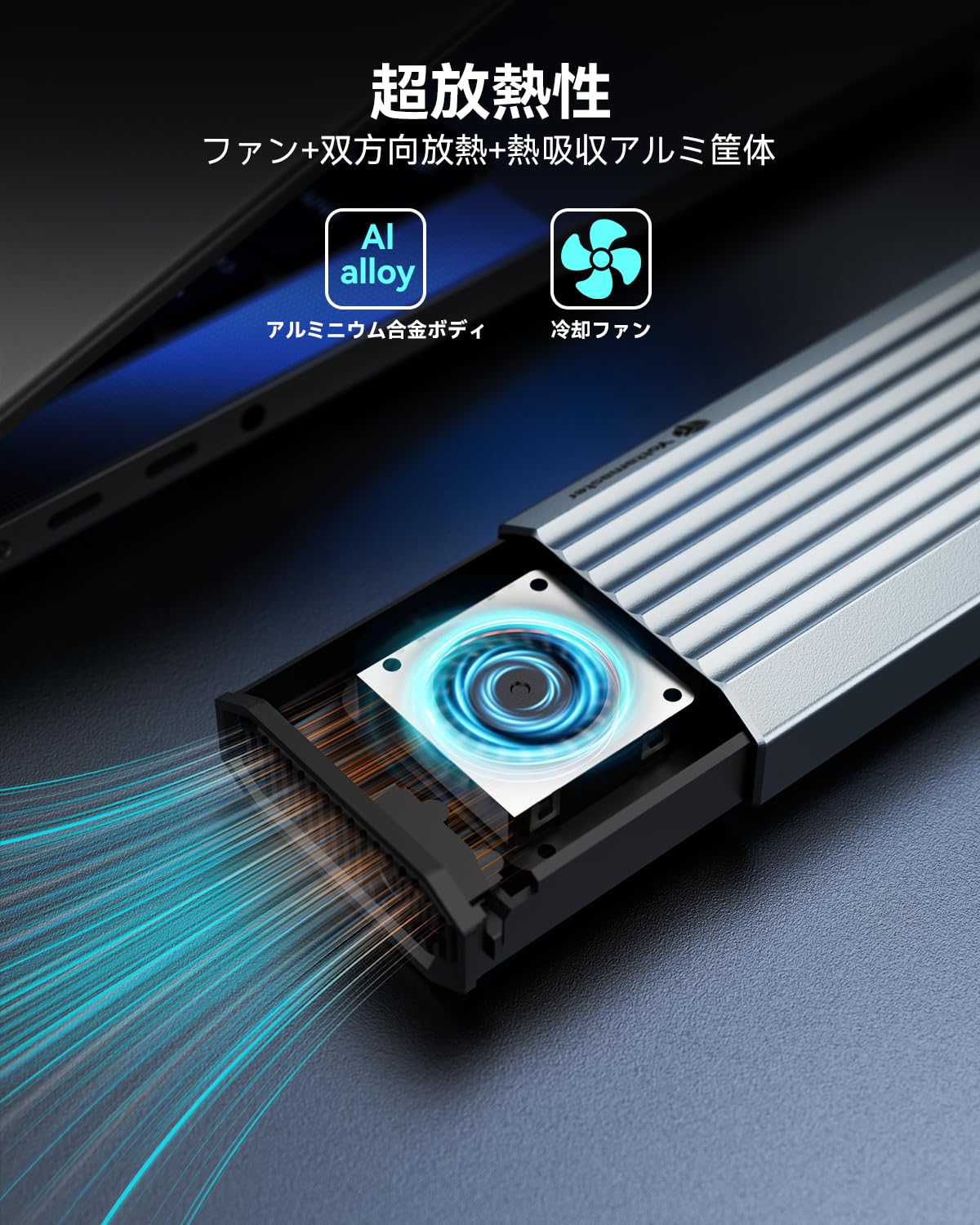 Amazon.co.jp: Yottamaster 40Gbps M.2 NVMe SSD Enclosure, Toolless