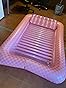 Flamingueo Bouee Piscine - Matelas Piscine, Bouee Piscine Adulte, Matelas de Plage, Accessoires Piscine, Bouée, Tanning Pool (205 x 140 x 25 cm