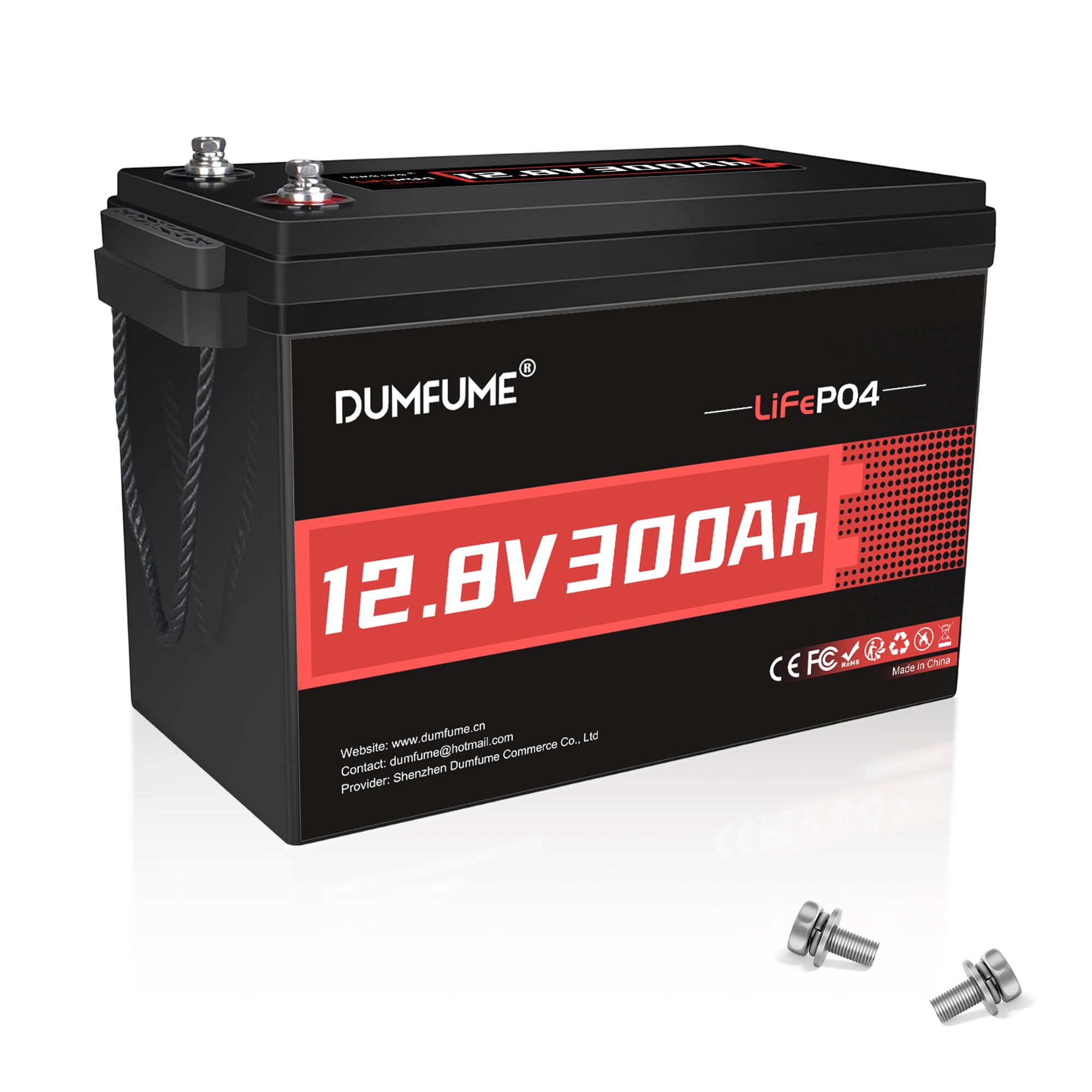 Batterie Lithium 12V 300Ah LiFePO4, Protection Basse Température