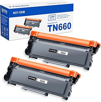 兄弟兼容碳粉盒替换 TN660 TN630 适用于多款打印机 (黑色)