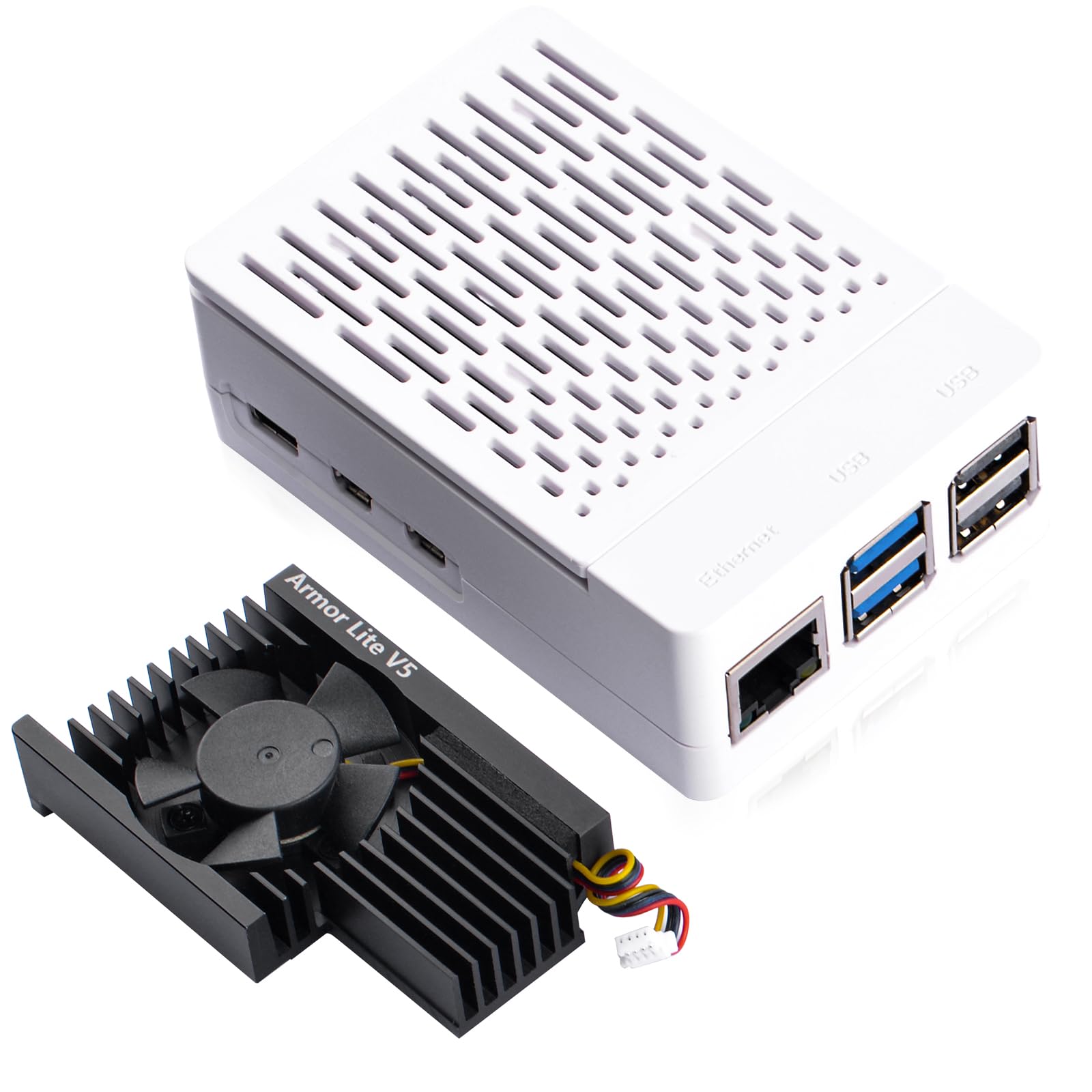 GeeekPi ABS Case for Raspberry Pi 5