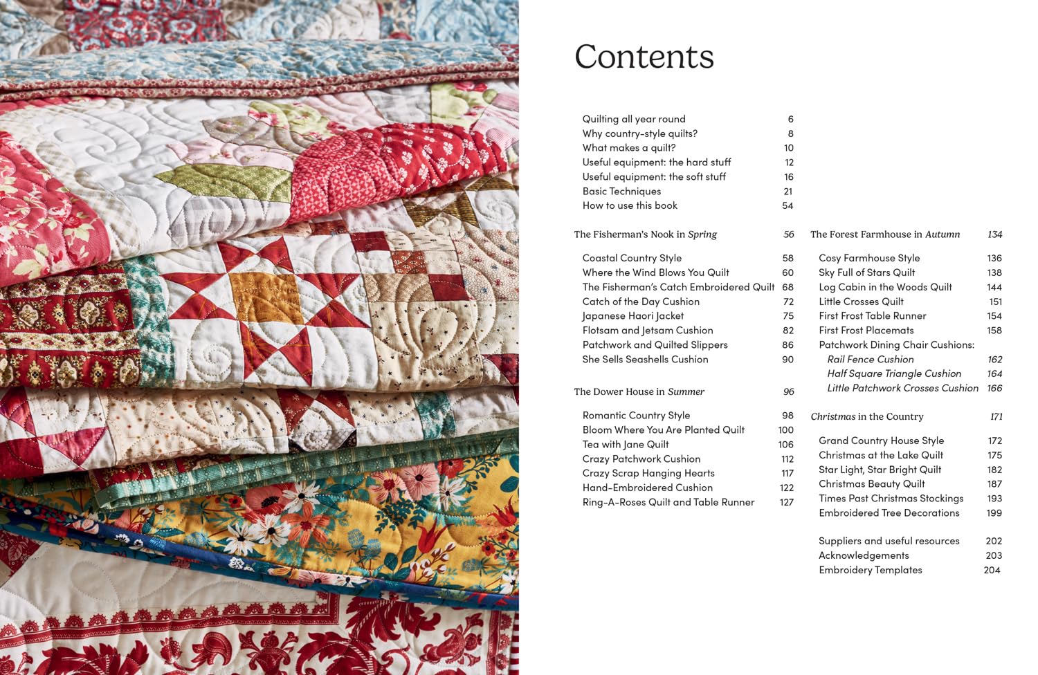 Quilts from the Country: The new quilting craft book featuring projects for all skill levels, to customise and love in your home