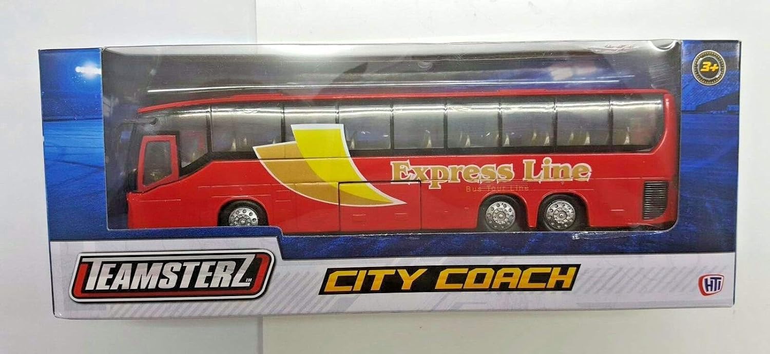 Temsterz 1:50 Scale City Coach and Styles Available (Red Express Line Coach) - Image 3