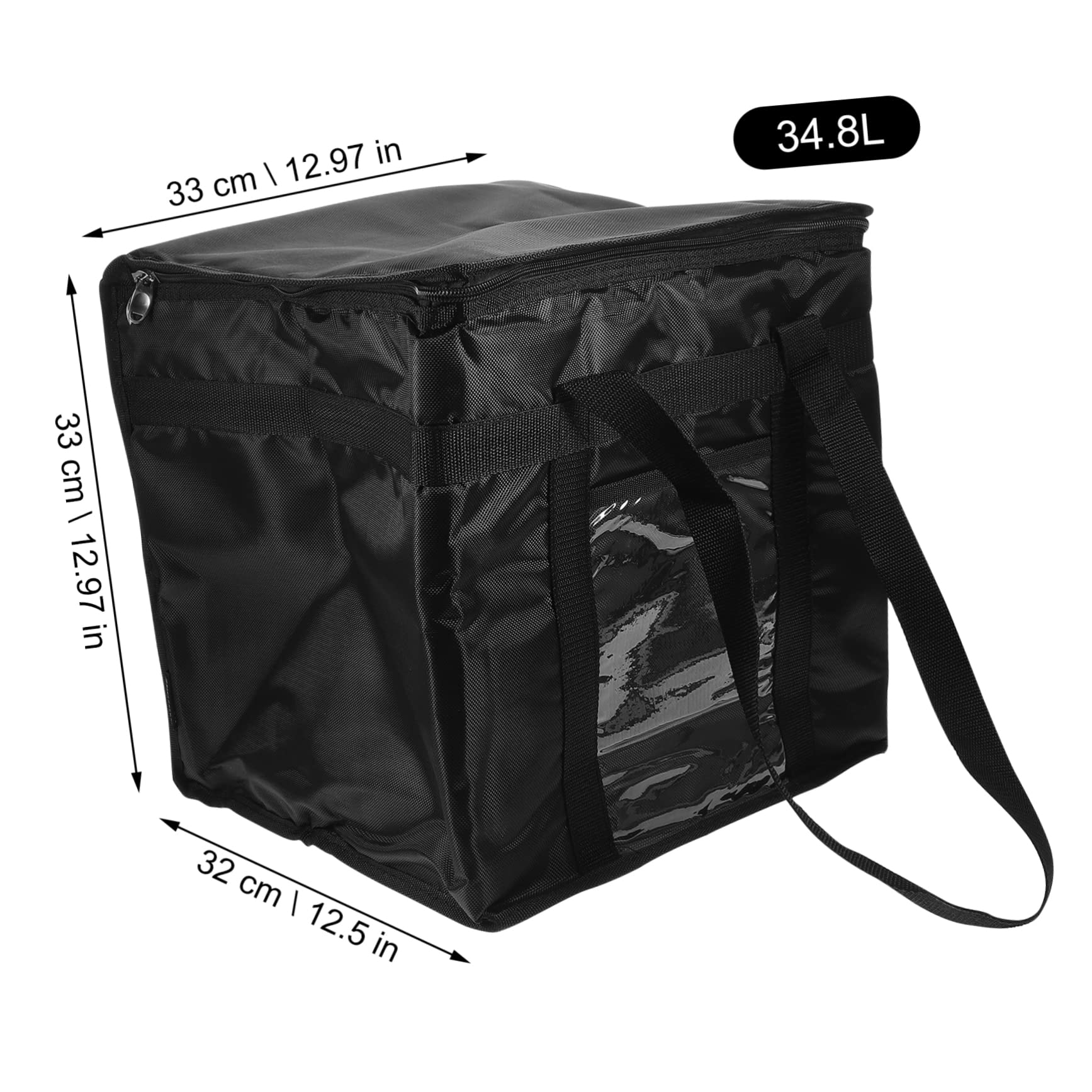 MAGICLULU Isotherme pour Livraison de Repas de Transport Aliments Chauds Portable Résistant