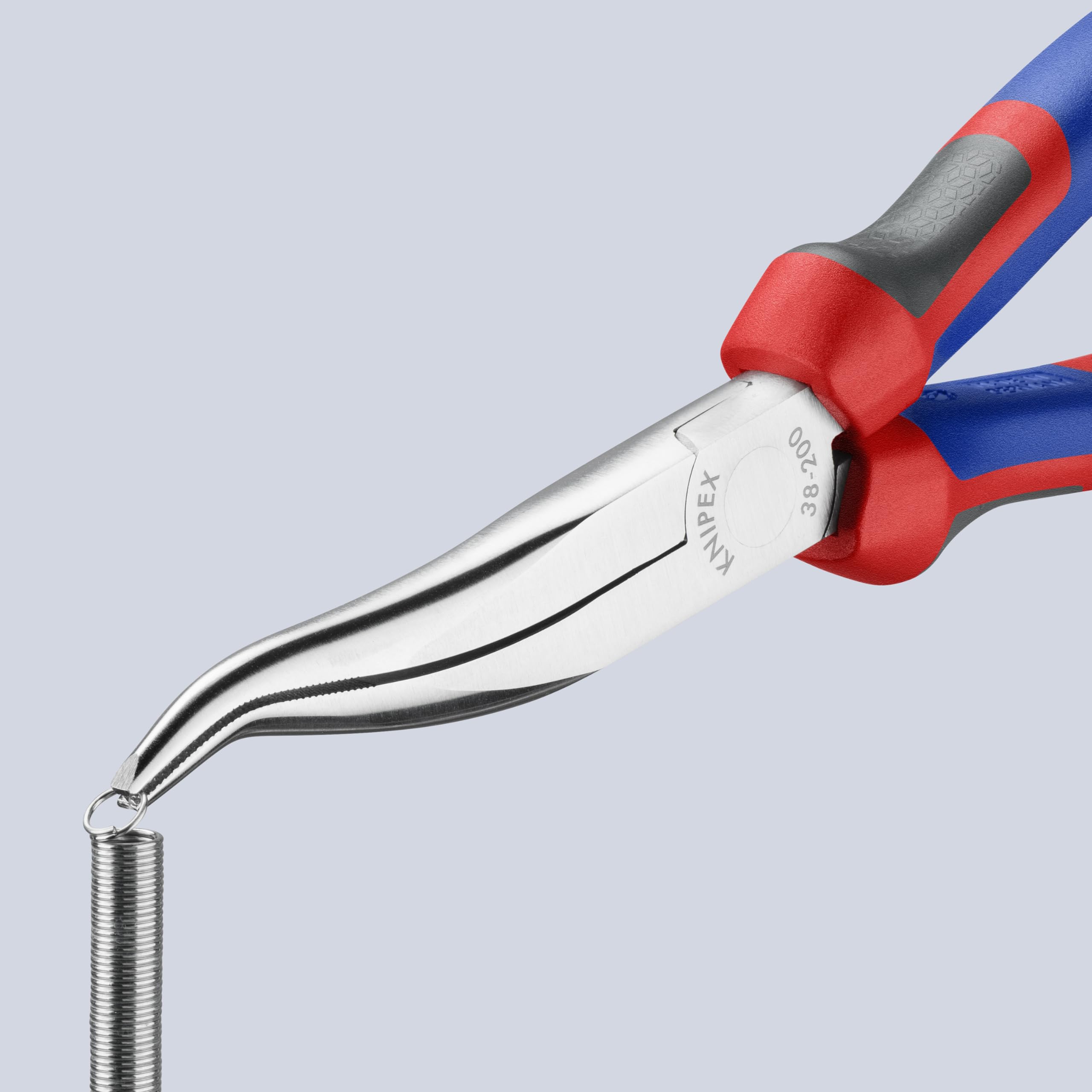 KNIPEX Mechanikerzange verchromt mit Comfort-Griffen 200 mm, 38 35 200