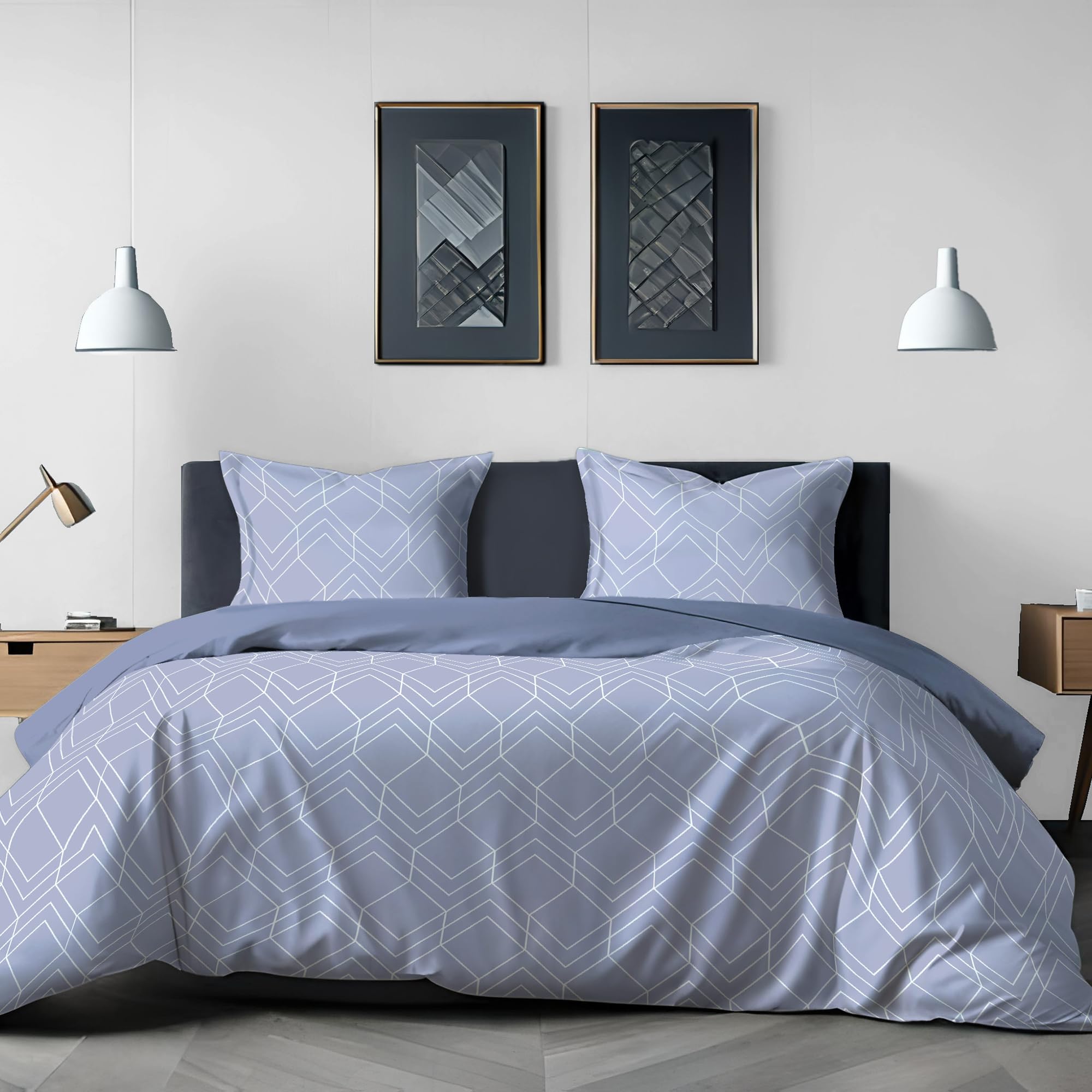 Mush 100% Bamboo Printed King Size Bed Sheet 108x108 inches | 300TC Bedsheet for Double Bed | Ultra Soft, Naturally Anti Microbial & Cooling Double Bed Luxury Sheets | Pack of 1, Misty Blue (B0D8QDSWK8) Amazon Price History, Amazon Price Tracker