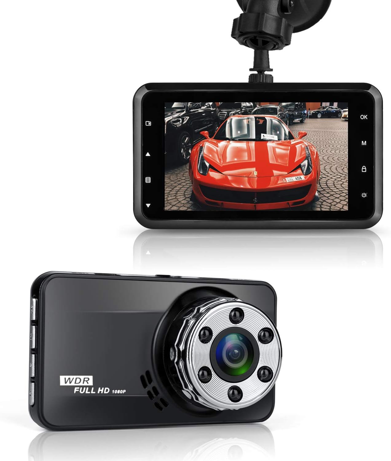 Upgraded Version Dash Cam, 1440P Quad HD Car Dashboard