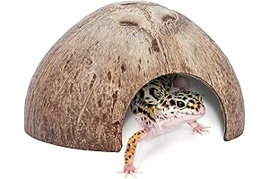 Niteangel Natural Coconut Reptile Hideaways