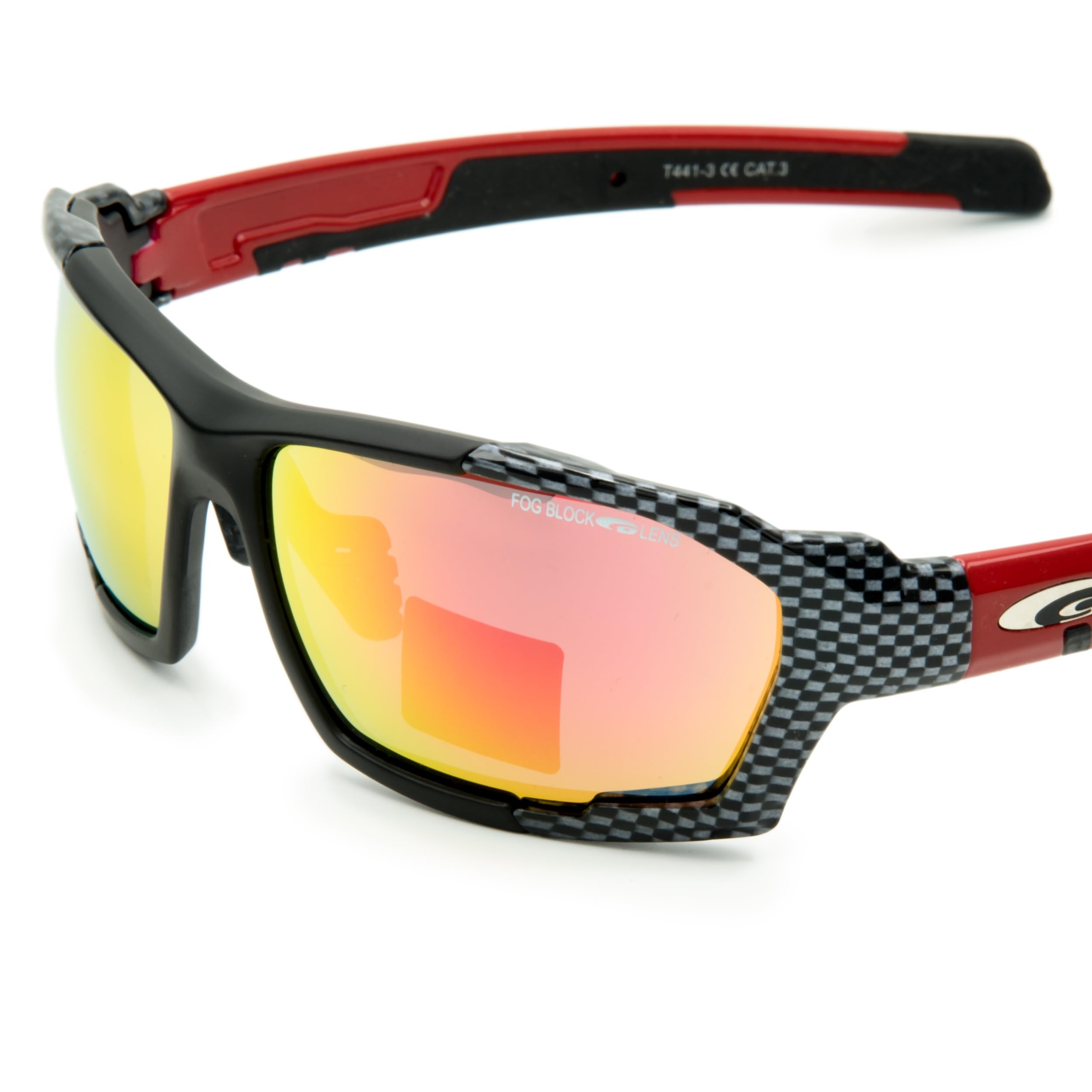 GOGGLE Polaryzowane okulary sportowe z wymiennymi szkłami T441-3